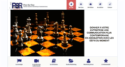 Desktop Screenshot of pionsurrue.com